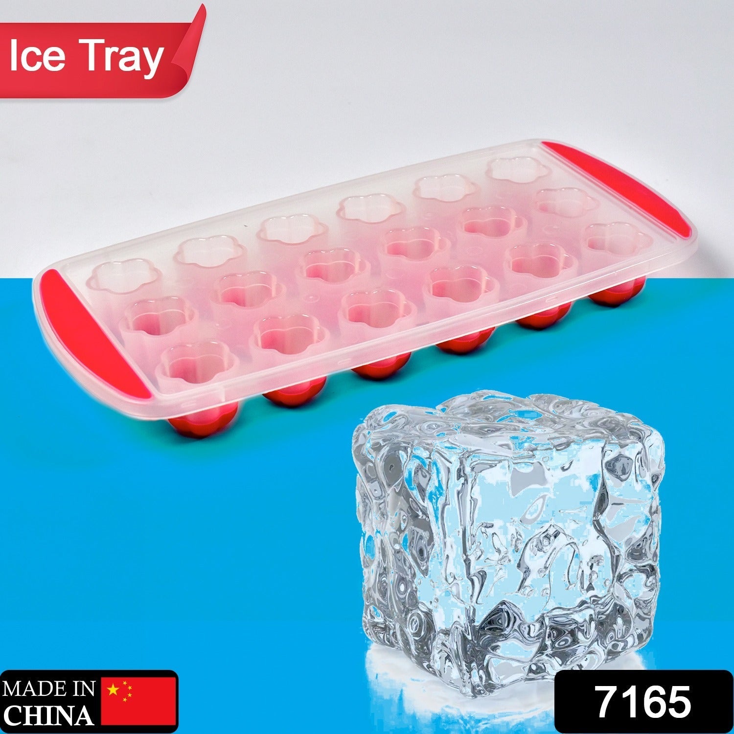 7165 Ice Mould Flower Shape 18 Cavity Mould ice Tray Sphere ice Flower Mould Small ice Flower Tray Mini ice Cube Tray 7165 Ice Mould Flower Shape 18 Cavity Mould ice Tray Sphere ice Flower Mould Small ice Flower Tray Mini ice Cube Tray